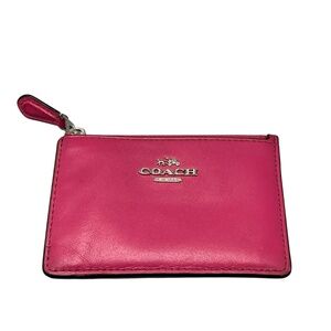 Coach Coin Purse With Zipper & ID Slot